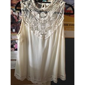White Lace Blouse